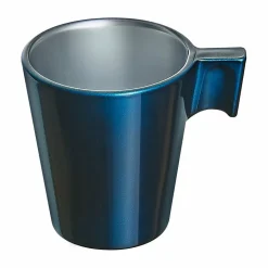Tasse à expresso en verre trempé Luminarc flashy bleu pétrôle 8 cl^Gifi New