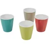 Tasse à expresso multicolore x4^Gifi Outlet