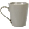 Tasse à thé mug porcelaine gris^Gifi New