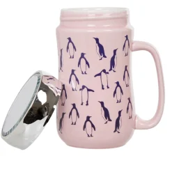 Tasse déco banquise motif pingouin céramique^Gifi New