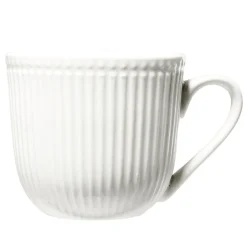 Tasse en porcelaine Colombe embossé blanc 250ml H8cm^Gifi