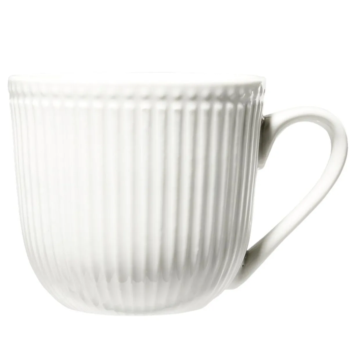 Tasse en porcelaine Colombe embossé blanc 250ml H8cm^Gifi