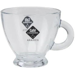 Tasse en verre transparent design café 23 cl^Gifi Online
