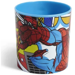 Tasse enfant Spiderman plastique Ø7,6xH9cm^Gifi Sale