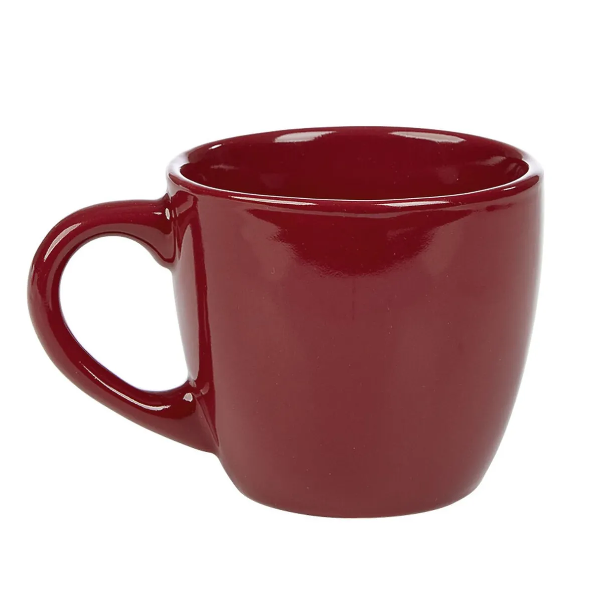 Tasse expresso faïence uni rouge 10 cl^Gifi Sale