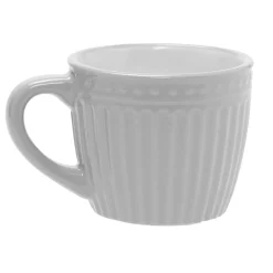 Tasse expresso grise relief 9 cl^Gifi Online