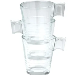 Tasse expresso verre transparent x3^Gifi Hot