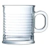 Tasse transparente en verre trempé design conserve Luminarc 25 cl^Gifi Online