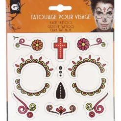 Discount Gifi Tatouage pour visage Halloween