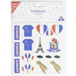 Sale Gifi Tatouage temporaire équipe de France
