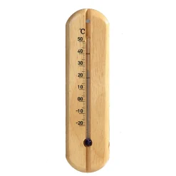 Thermomètre en bois^Gifi Discount