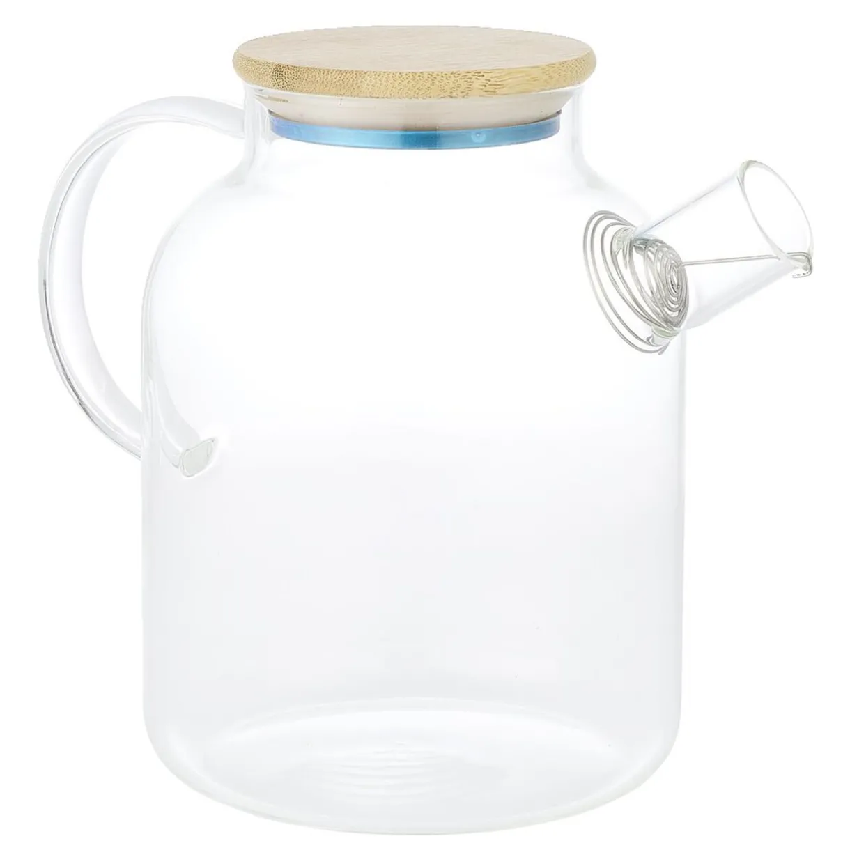 Théière en verre et bambou 1,6L^Gifi Discount