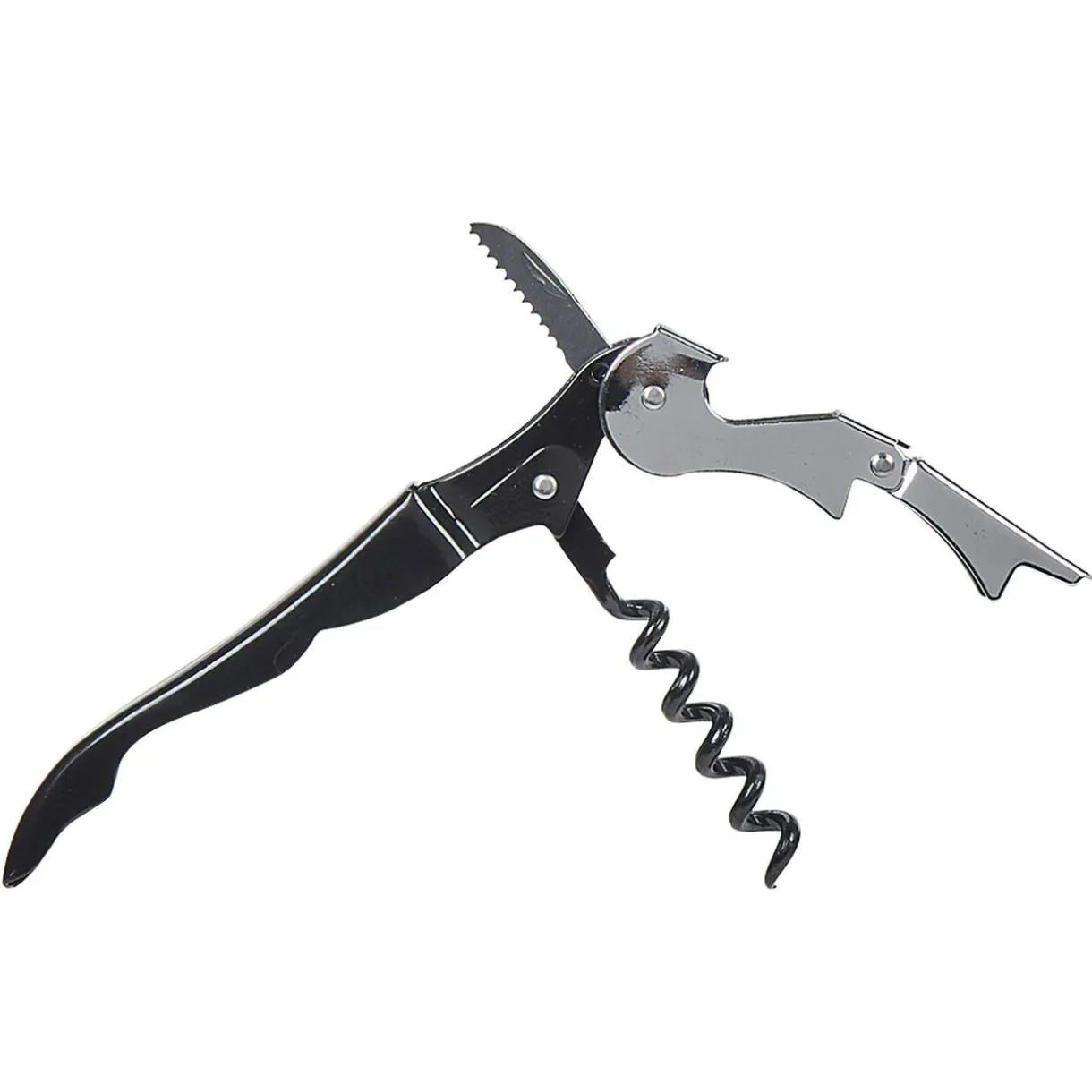 Tire bouchon de sommelier noir argent^Gifi Online