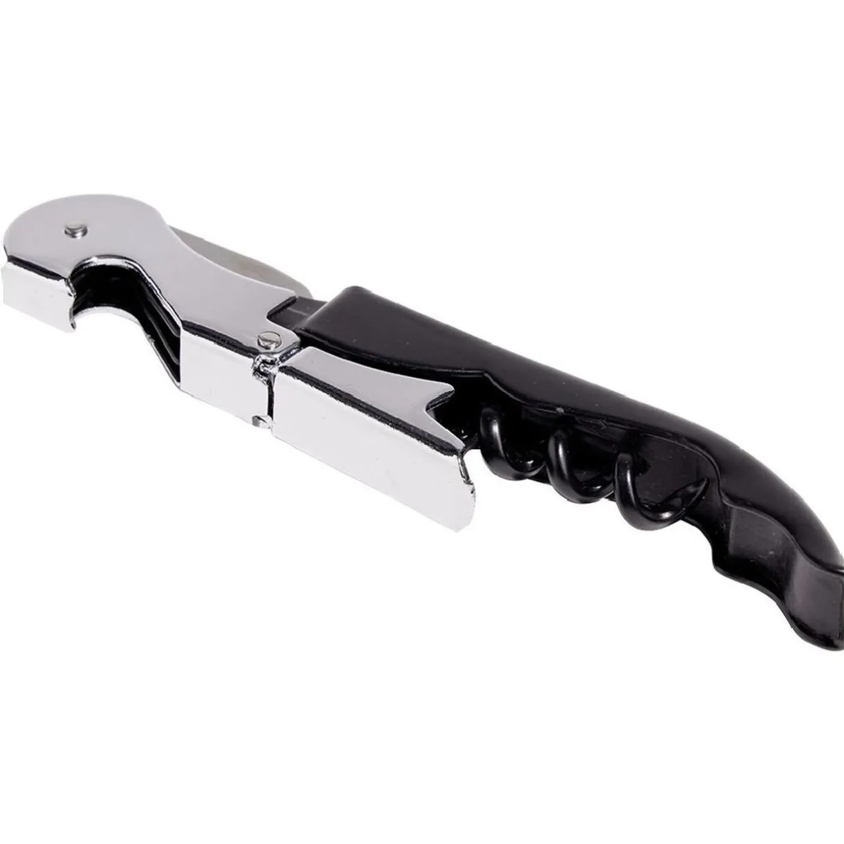 Tire bouchon limonadier métal noir argenté^Gifi New