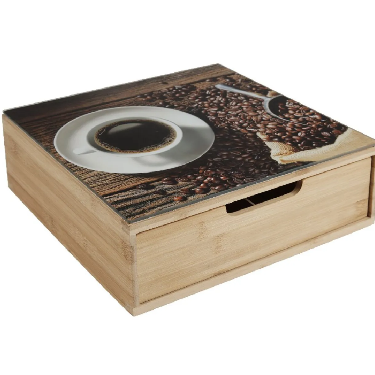 Tiroir à dosettes design graines de café^Gifi Best