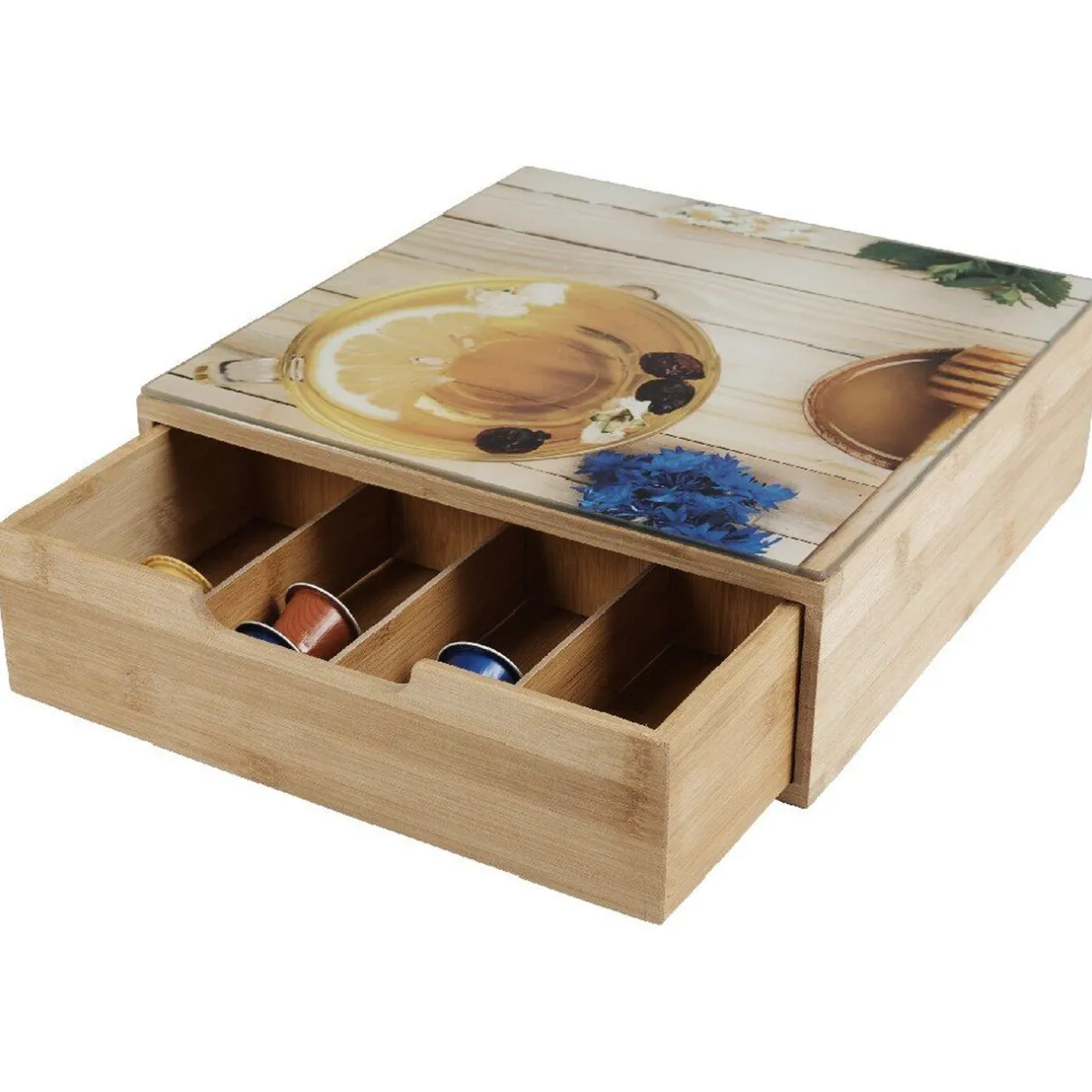 Tiroir à dosettes design thé au citron^Gifi Hot