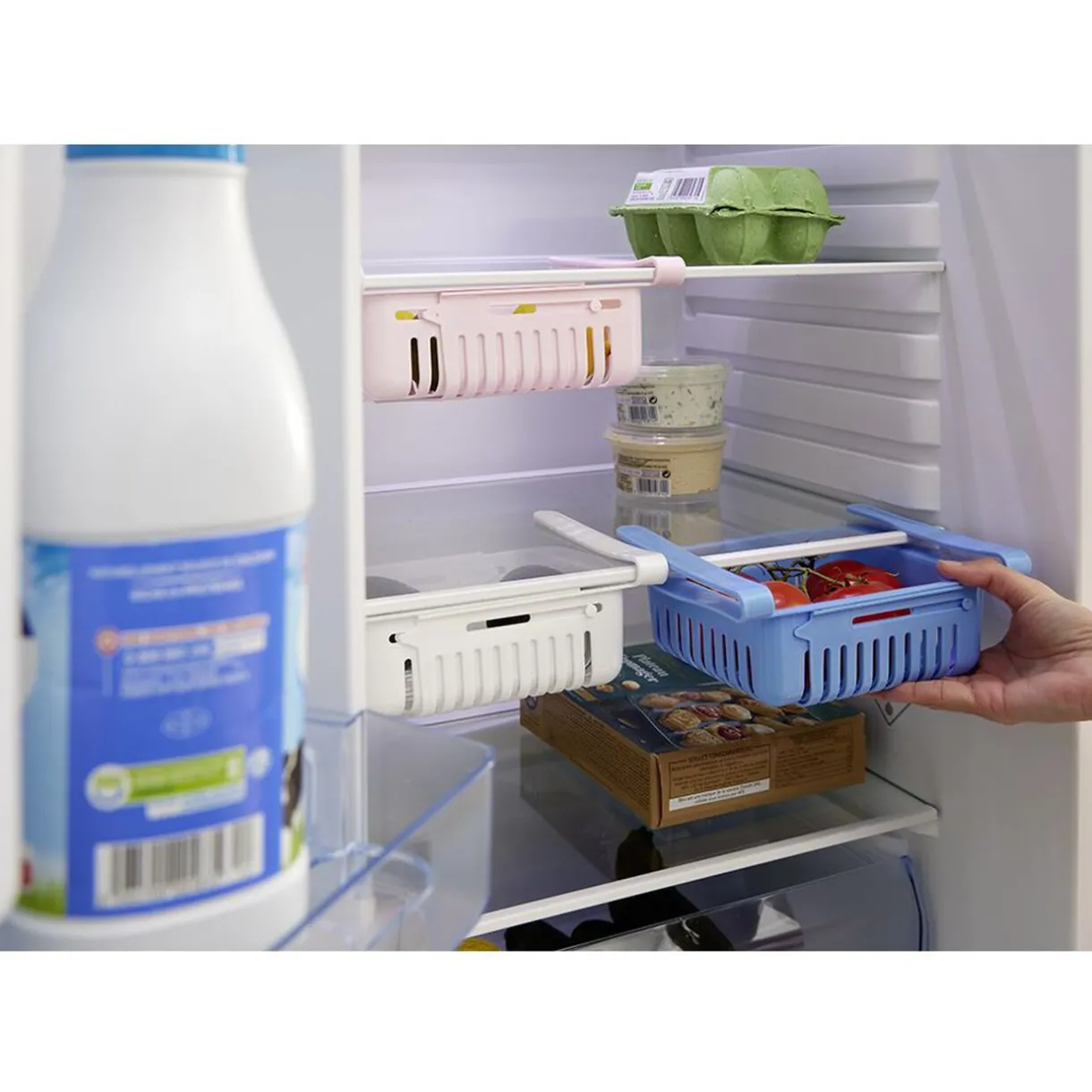 Tiroir pour réfrigérateur extensible^Gifi