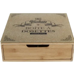 Tiroir toutes dosettes esprit bistrot Chez Violette^Gifi Best