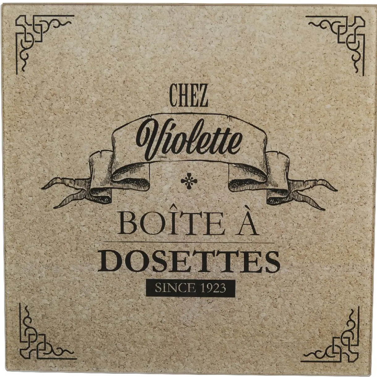 Tiroir toutes dosettes esprit bistrot Chez Violette^Gifi Best