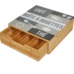 Tiroir toutes dosettes gris blanc et naturel^Gifi Best