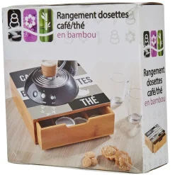 Tiroir toutes dosettes gris blanc et naturel^Gifi Best