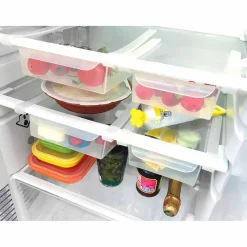 Tiroirs transparents encastrables pour réfrigérateur x4^Gifi Clearance