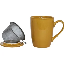 Tisanière avec couvercle et filtre amovible^Gifi Online