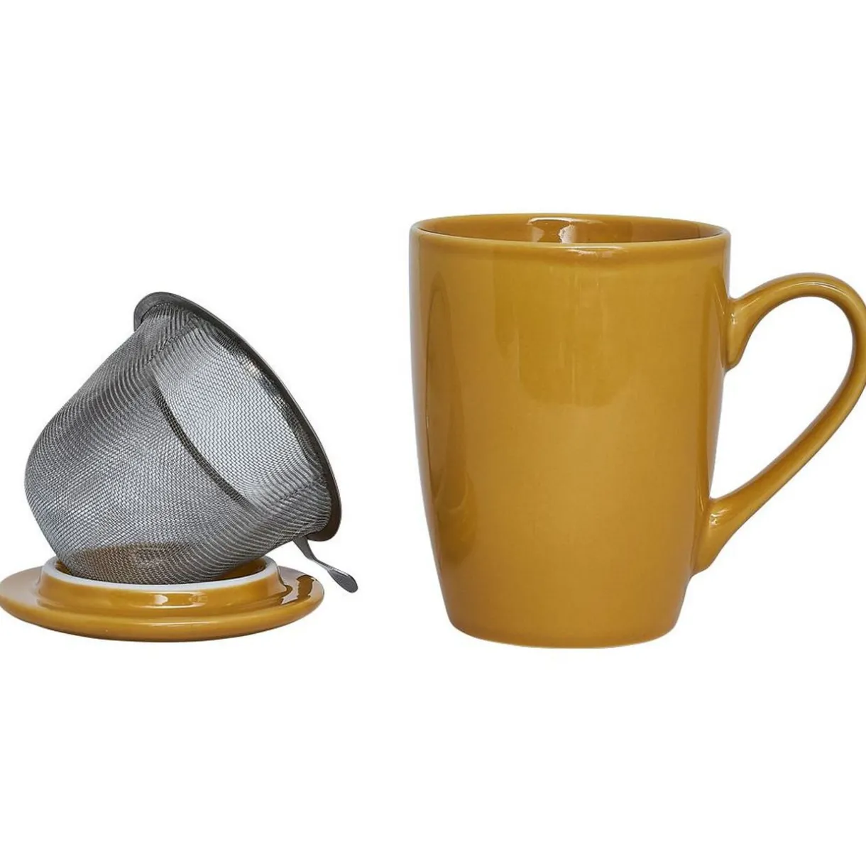 Tisanière avec couvercle et filtre amovible^Gifi Online