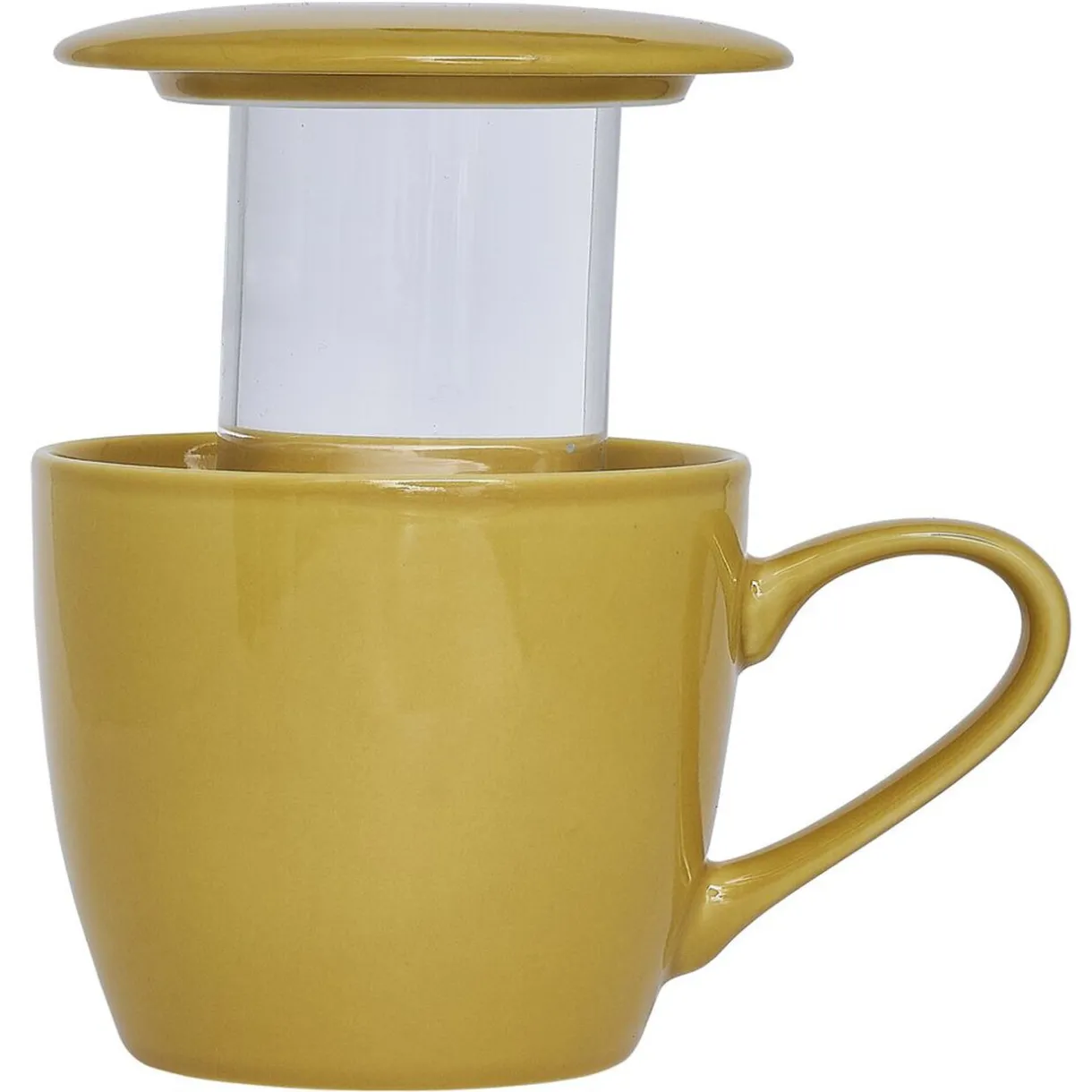 Tisanière avec couvercle et filtre amovible^Gifi Online