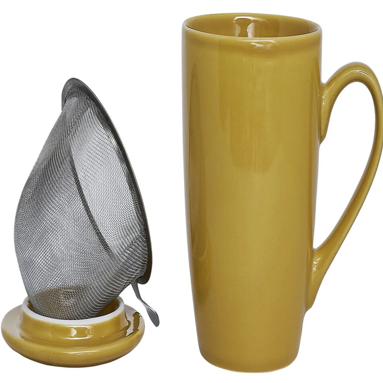 Tisanière avec couvercle et filtre amovible^Gifi Online