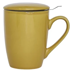 Tisanière avec couvercle et filtre amovible^Gifi Online