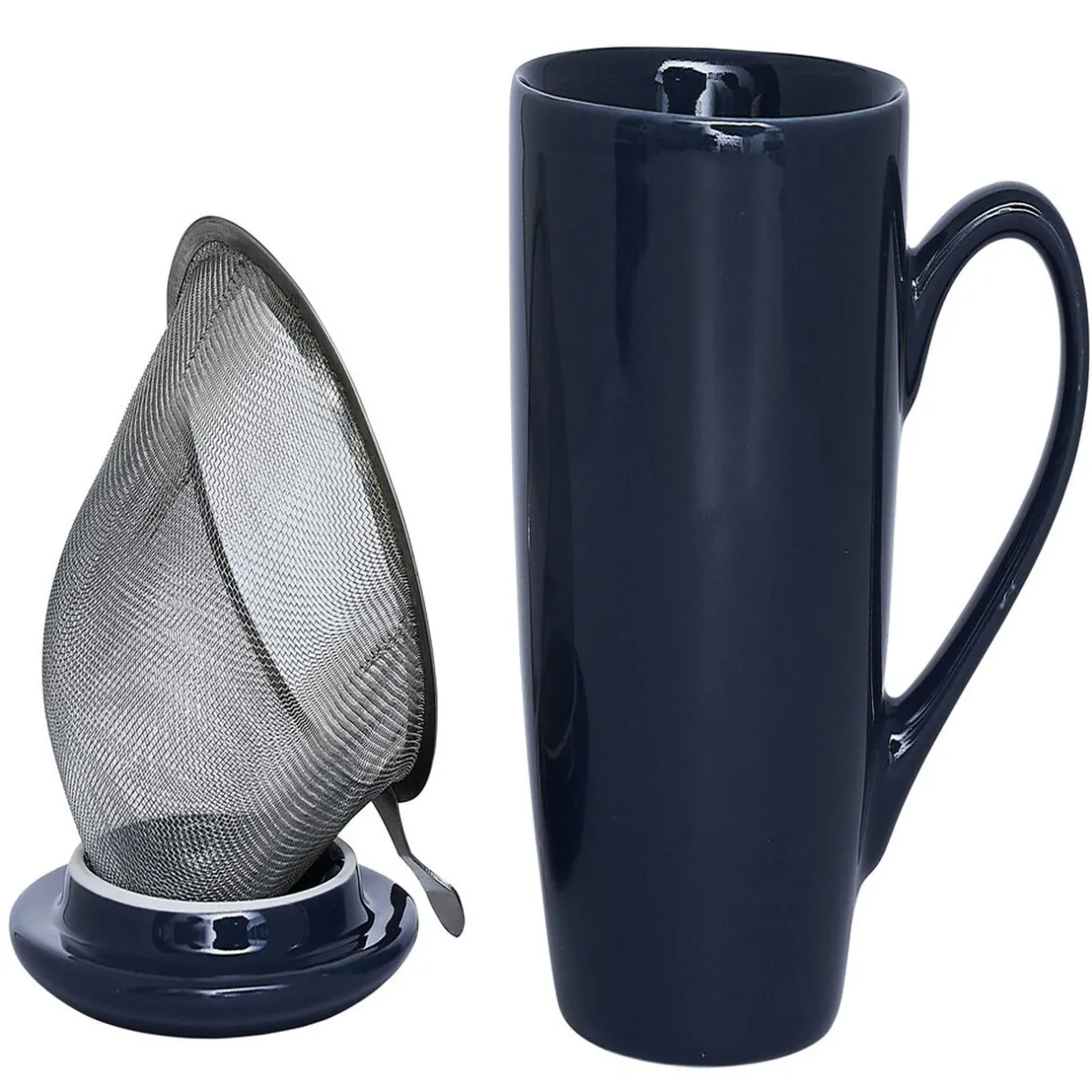 Tisanière avec couvercle et filtre amovible^Gifi Online