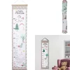 Rangement|Gifi Toise tissu fille Little Princesse blanc et rose 60 à 160cm