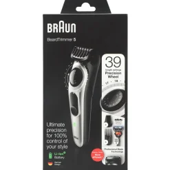 Discount Gifi Tondeuse à barbe Braun 7 BT7320 sans fil 39 longueurs de coupe