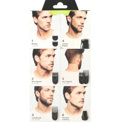 Best Gifi Tondeuse à barbe MGK3221 Braun 6 en 1 sans fil 13 longueurs de coupe