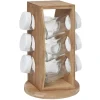 Tour à épices bambou avec pots^Gifi Outlet