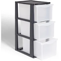 Rangement|Gifi Tour 3 tiroirs 26,8xH63x37cm