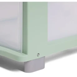 Rangement|Gifi Tour de rangement à 5 tiroirs plastique transparent 27x37x103cm