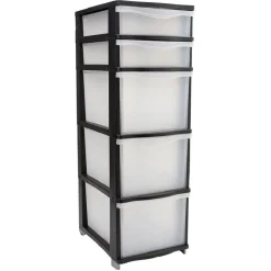 Rangement|Gifi Tour de rangement 5 tiroirs L37xl26,8xH81,5cm