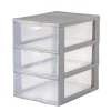 Rangement|Gifi Tour de rangement A5 plastique gris
