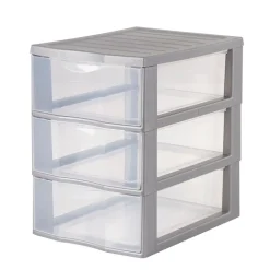 Rangement|Gifi Tour de rangement A5 plastique gris