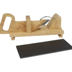 Trancheuse à saucisson coulissant avec plateau^Gifi Best