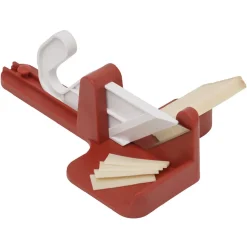 Trancheuse à saucisson rouge blanc^Gifi Outlet