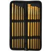 Best Gifi Trousse avec pinceau doré en bois x12