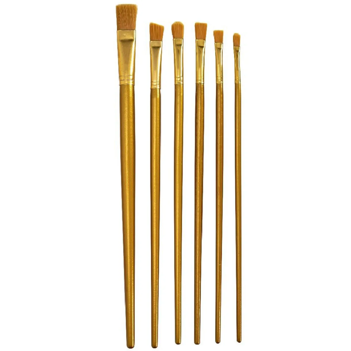 Best Gifi Trousse avec pinceau doré en bois x12