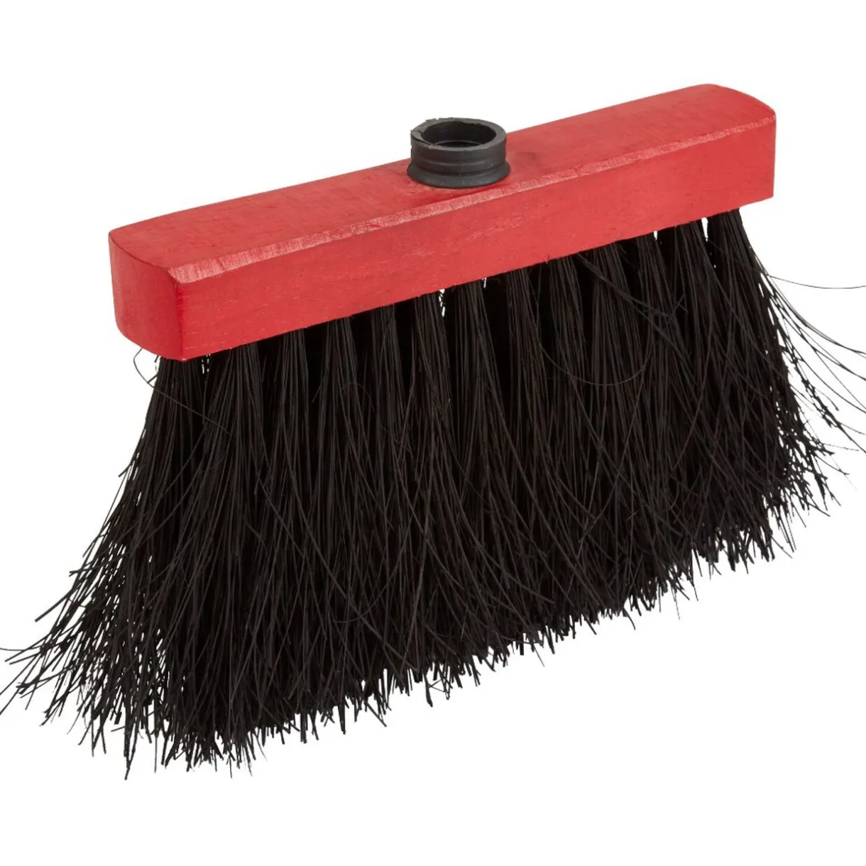 Nettoyage Et Entretien|Gifi Tête de balai fibres de Piassava 3 rangs rouge et noir