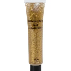 Hot Gifi Tube de paillettes dorées