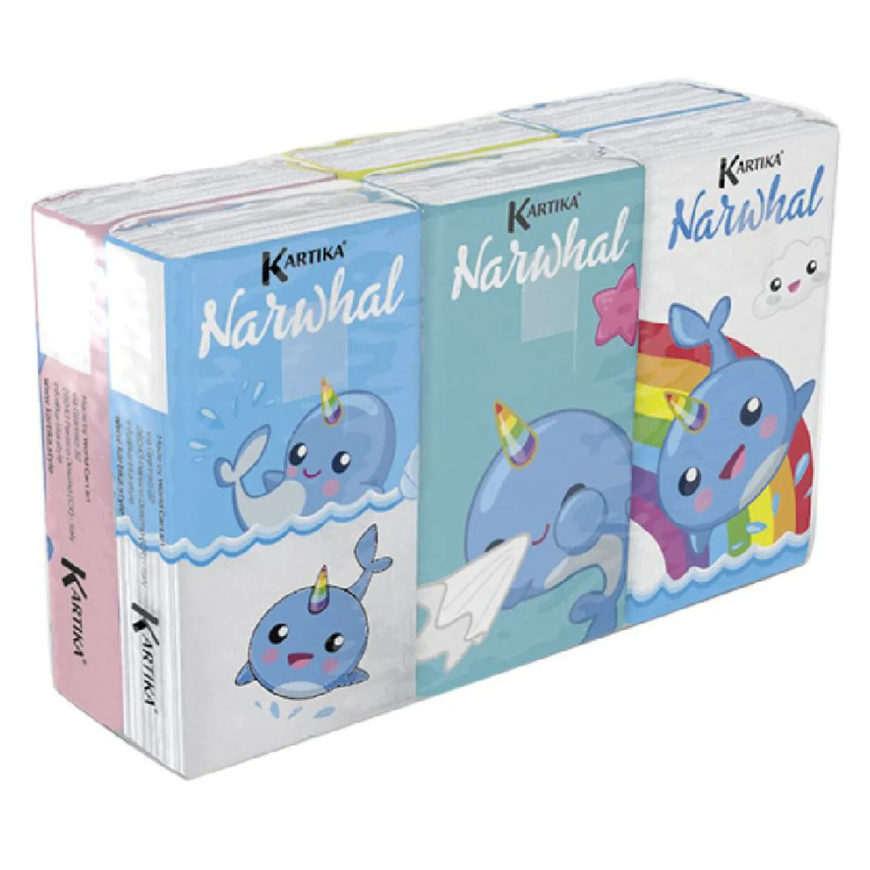 Outlet Gifi Étui de mouchoirs Narval 4 plis