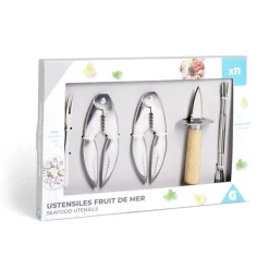 Ustensile pour fruit de mer 11 pièces^Gifi Best