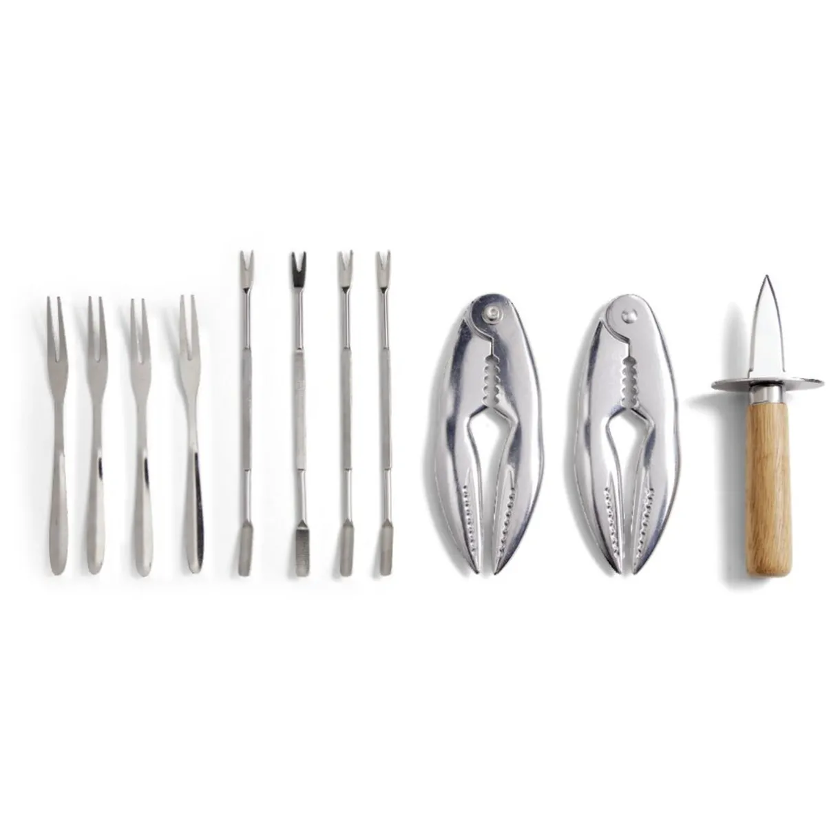 Ustensile pour fruit de mer 11 pièces^Gifi Best